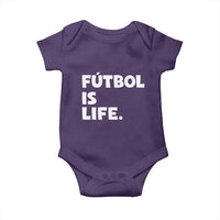 Futbol is Life Baby Onesie Funny Soccer Gift For Football Players Fans