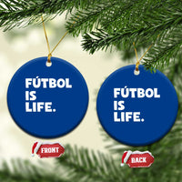 Futbol is Life Ceramic Ornament Funny Soccer Gift For Football Players Fans