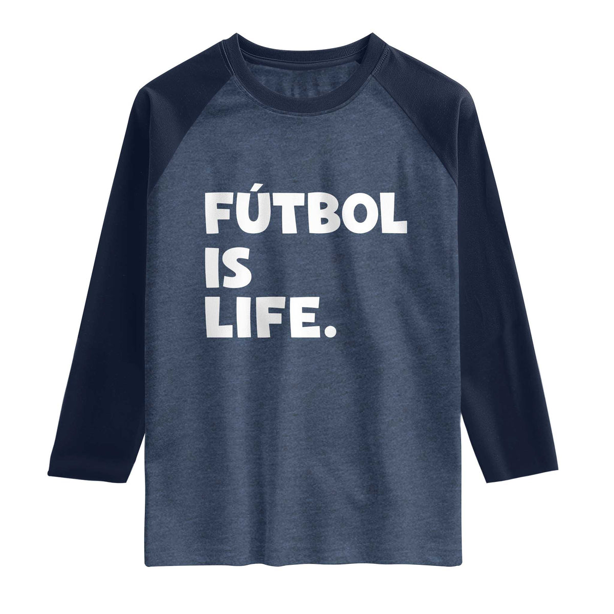 Futbol is Life Raglan Shirt Funny Soccer Gift For Football Players Fans