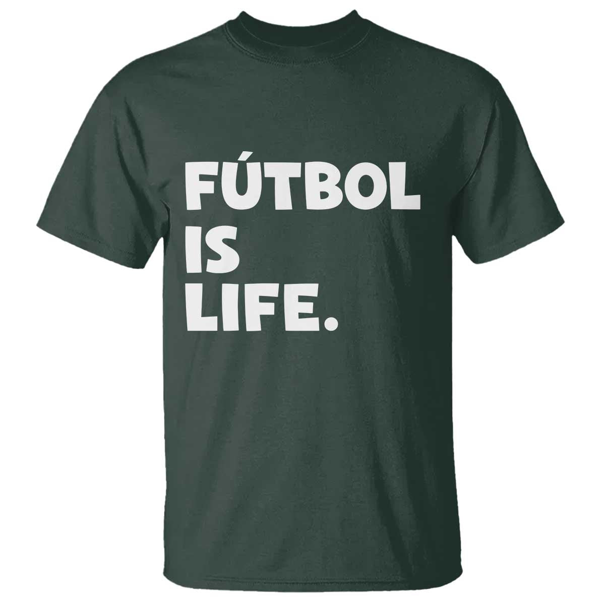 Futbol is Life T Shirt Funny Soccer Gift For Football Players Fans