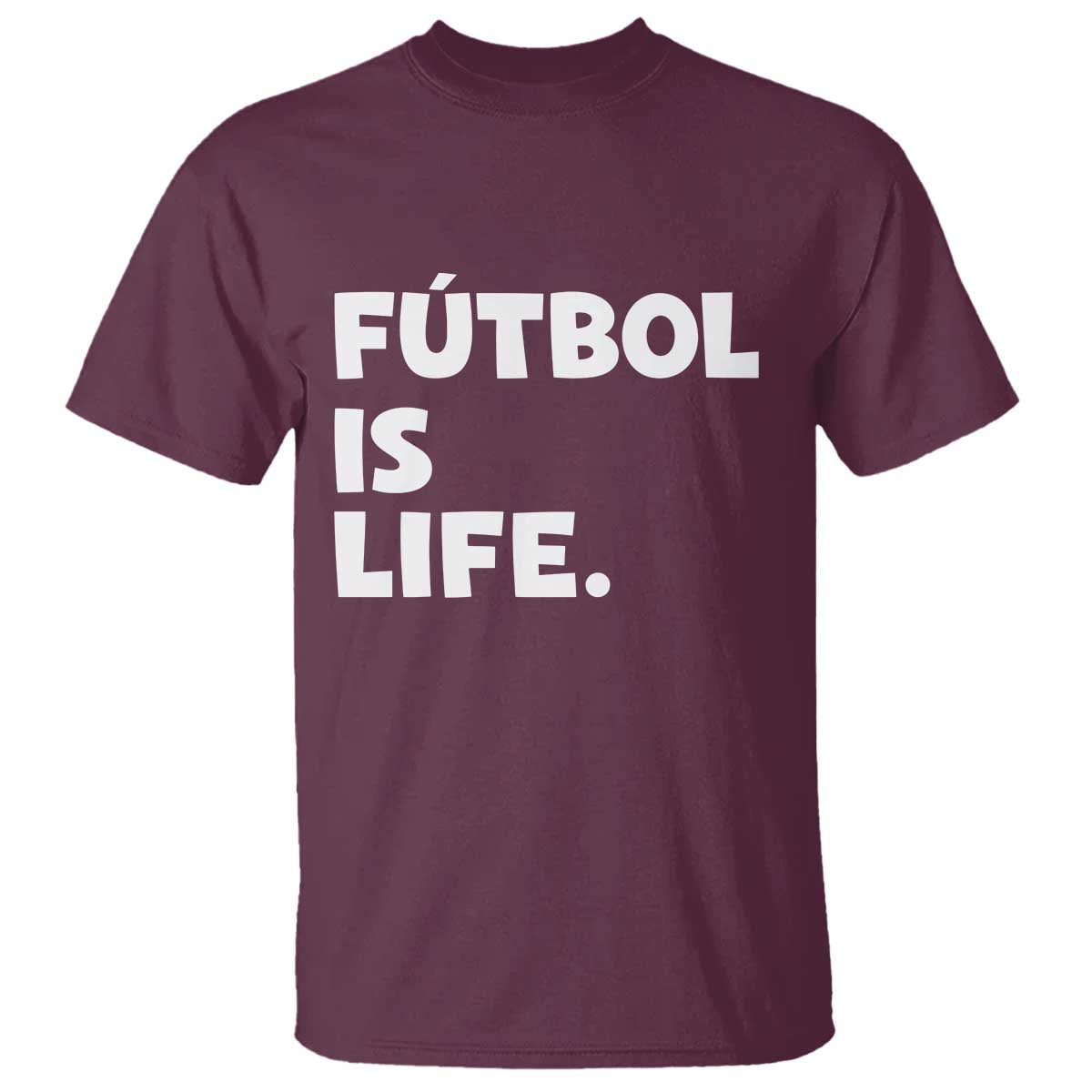 Futbol is Life T Shirt Funny Soccer Gift For Football Players Fans