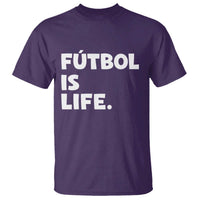 Futbol is Life T Shirt Funny Soccer Gift For Football Players Fans
