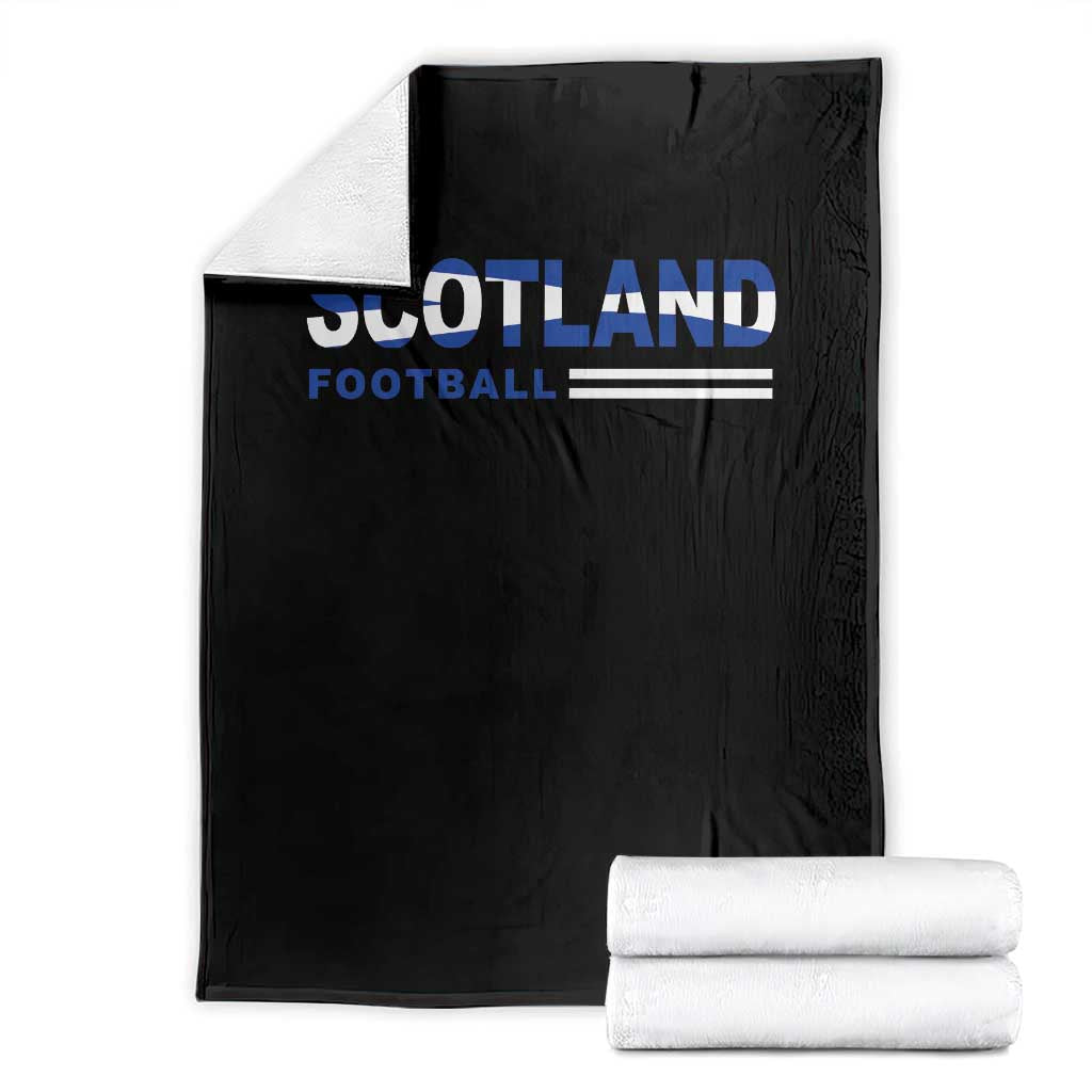 Scotland Football Pride Throw Blanket Scottish Flag Soccer Fan National Team Fans