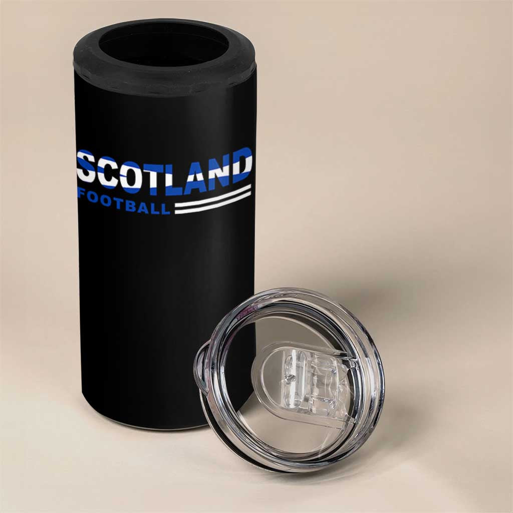 Scotland Football Pride 4 in 1 Can Cooler Tumbler Scottish Flag Soccer Fan National Team Fans
