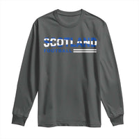 Scotland Football Pride Long Sleeve Shirt Scottish Flag Soccer Fan National Team Fans