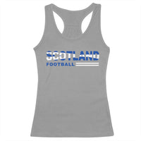 Scotland Football Pride Racerback Tank Top Scottish Flag Soccer Fan National Team Fans