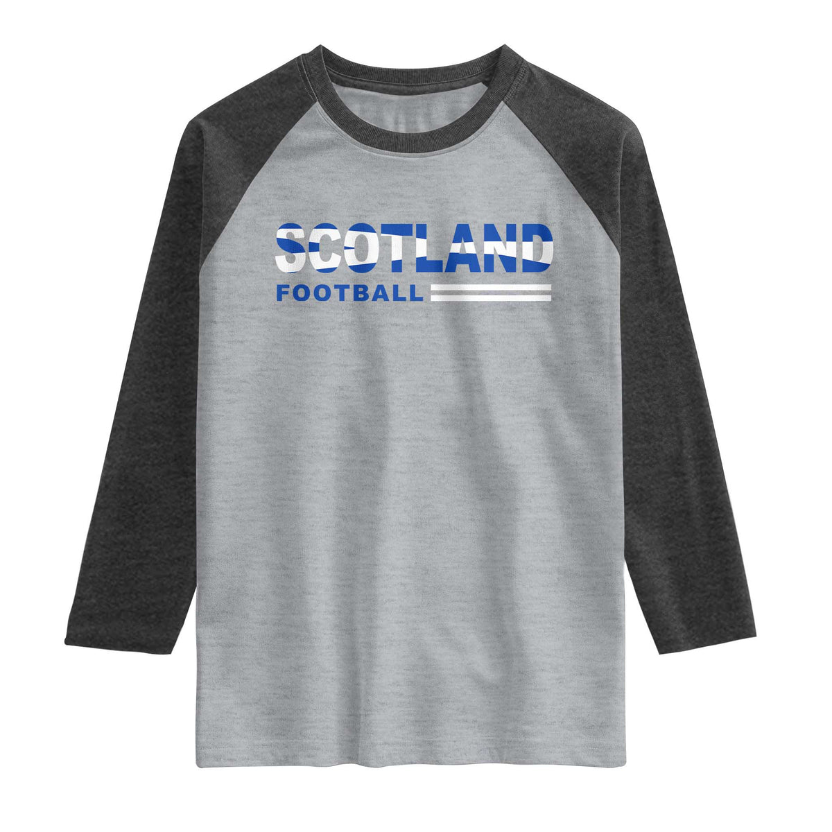 Scotland Football Pride Raglan Shirt Scottish Flag Soccer Fan National Team Fans