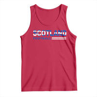 Scotland Football Pride Tank Top Scottish Flag Soccer Fan National Team Fans