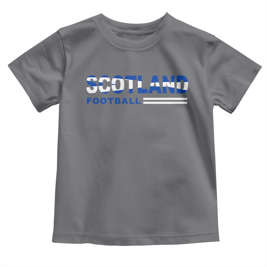 Scotland Football Pride Toddler T Shirt Scottish Flag Soccer Fan National Team Fans