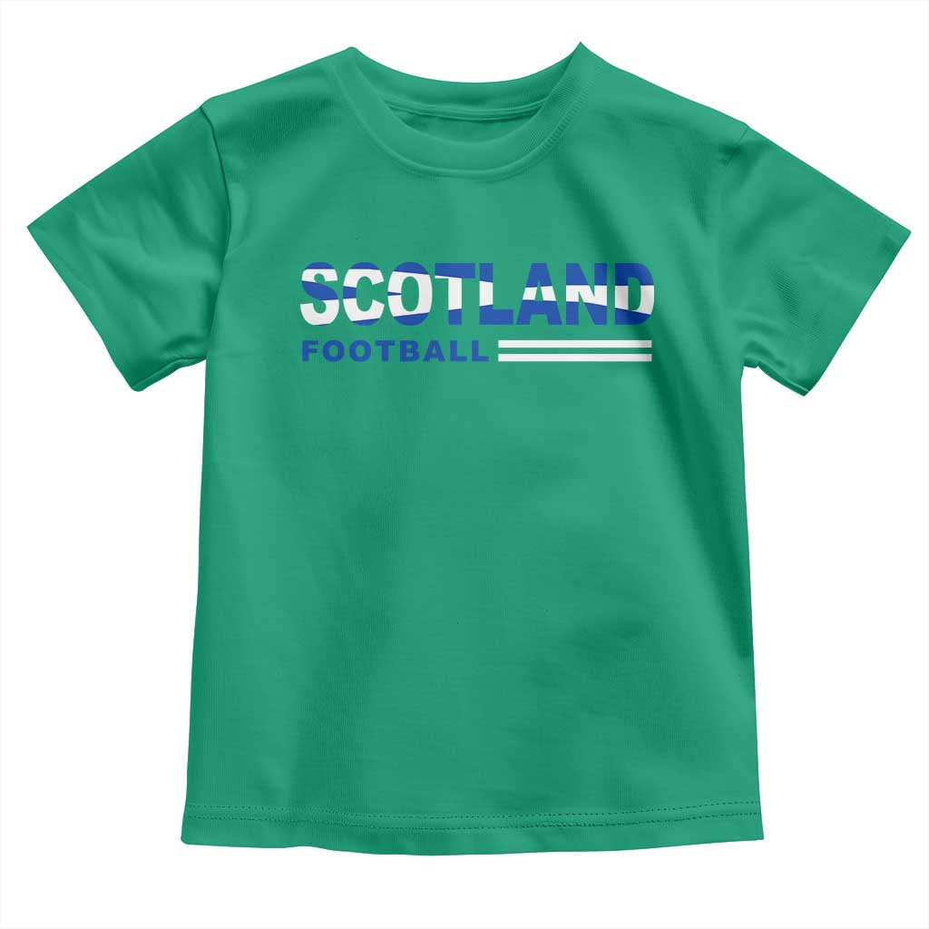 Scotland Football Pride Toddler T Shirt Scottish Flag Soccer Fan National Team Fans