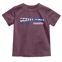 Scotland Football Pride Toddler T Shirt Scottish Flag Soccer Fan National Team Fans