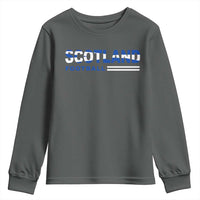 Scotland Football Pride Youth Sweatshirt Scottish Flag Soccer Fan National Team Fans