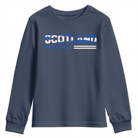Scotland Football Pride Youth Sweatshirt Scottish Flag Soccer Fan National Team Fans