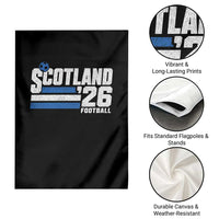 Scotland Football Fan Garden Flag Scottish Soccer Supporter Scottish Flag 2026
