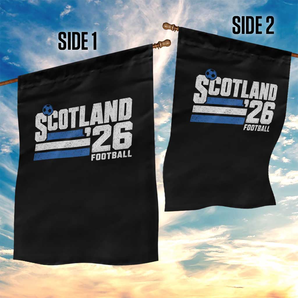 Scotland Football Fan Garden Flag Scottish Soccer Supporter Scottish Flag 2026