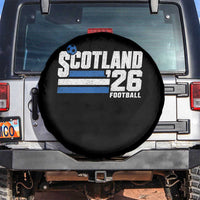 Scotland Football Fan Spare Tire Cover Scottish Soccer Supporter Scottish Flag 2026