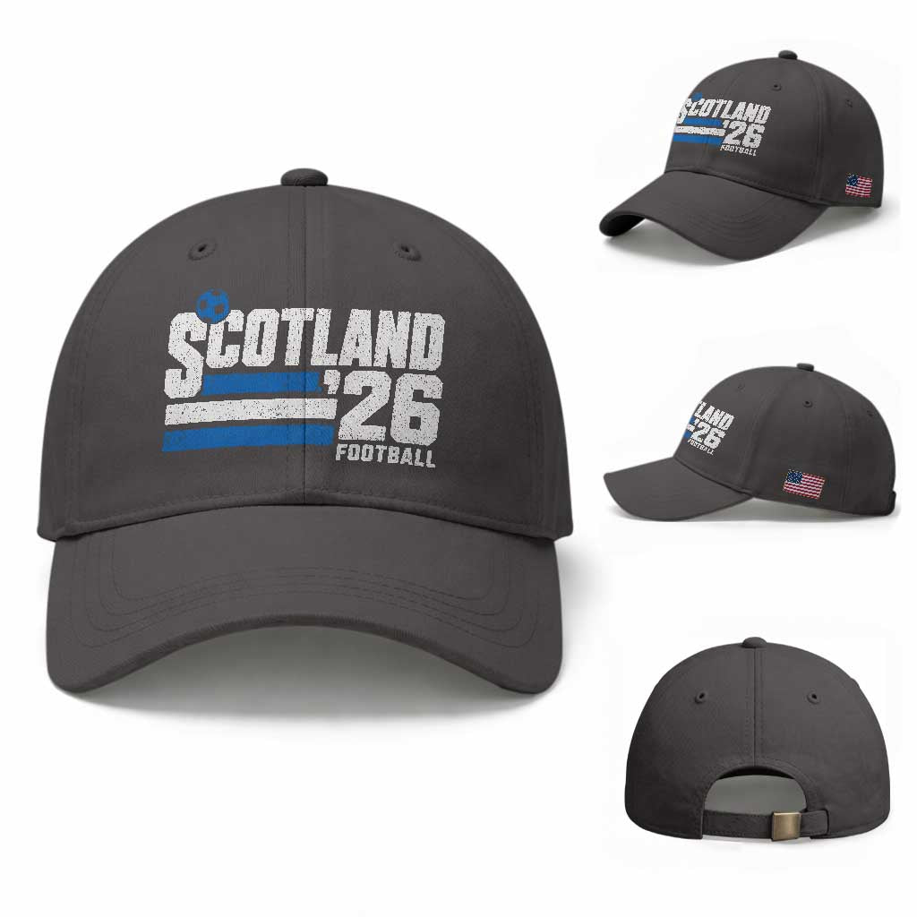 Scotland Football Fan Baseball Cap Scottish Soccer Supporter Scottish Flag 2026