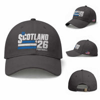 Scotland Football Fan Baseball Cap Scottish Soccer Supporter Scottish Flag 2026