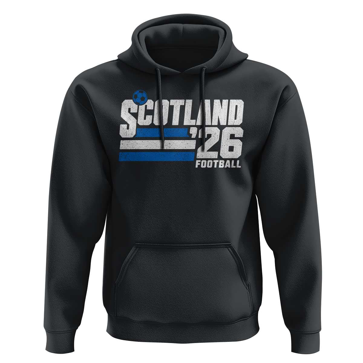 Scotland Football Fan Hoodie Scottish Soccer Supporter Scottish Flag 2026