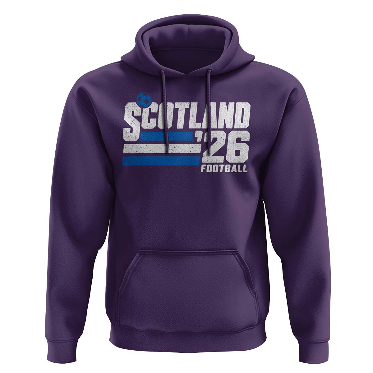 Scotland Football Fan Hoodie Scottish Soccer Supporter Scottish Flag 2026