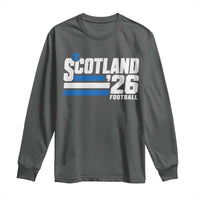 Scotland Football Fan Long Sleeve Shirt Scottish Soccer Supporter Scottish Flag 2026