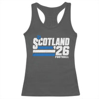 Scotland Football Fan Racerback Tank Top Scottish Soccer Supporter Scottish Flag 2026