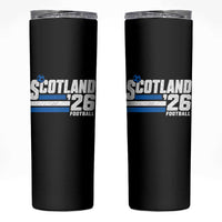 Scotland Football Fan Skinny Tumbler Scottish Soccer Supporter Scottish Flag 2026