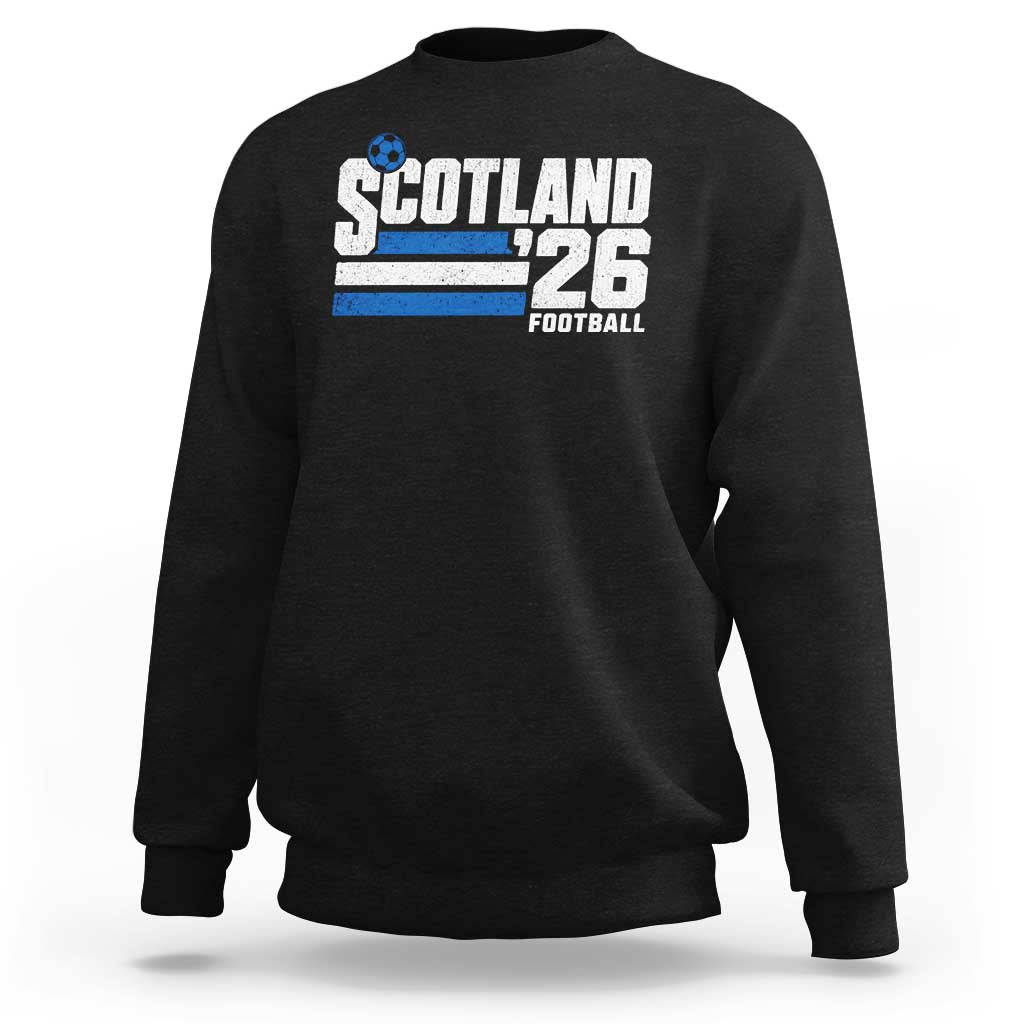 Scotland Football Fan Sweatshirt Scottish Soccer Supporter Scottish Flag 2026