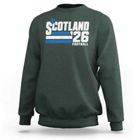 Scotland Football Fan Sweatshirt Scottish Soccer Supporter Scottish Flag 2026