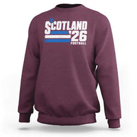 Scotland Football Fan Sweatshirt Scottish Soccer Supporter Scottish Flag 2026