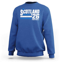 Scotland Football Fan Sweatshirt Scottish Soccer Supporter Scottish Flag 2026