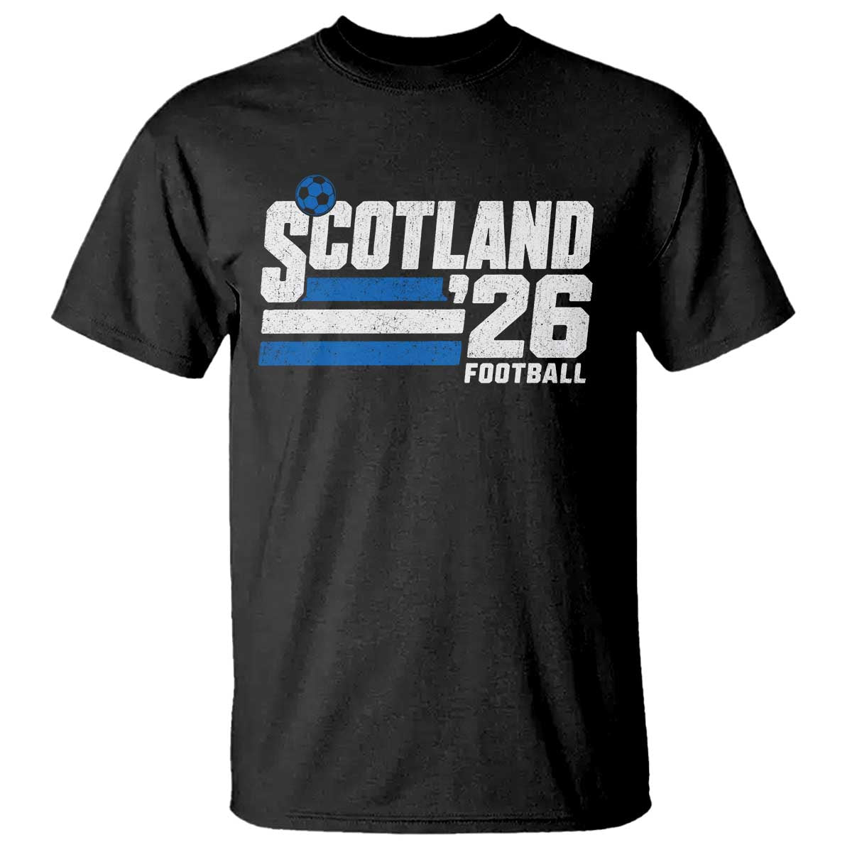 Scotland Football Fan T Shirt Scottish Soccer Supporter Scottish Flag 2026