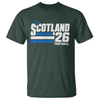 Scotland Football Fan T Shirt Scottish Soccer Supporter Scottish Flag 2026