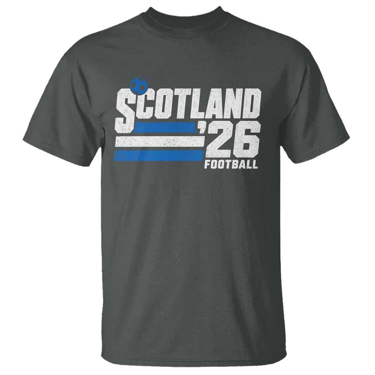 Scotland Football Fan T Shirt Scottish Soccer Supporter Scottish Flag 2026