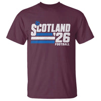 Scotland Football Fan T Shirt Scottish Soccer Supporter Scottish Flag 2026