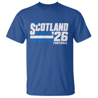 Scotland Football Fan T Shirt Scottish Soccer Supporter Scottish Flag 2026