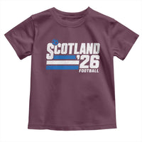 Scotland Football Fan Toddler T Shirt Scottish Soccer Supporter Scottish Flag 2026