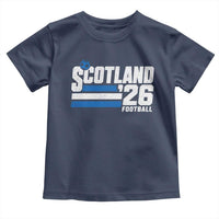 Scotland Football Fan Toddler T Shirt Scottish Soccer Supporter Scottish Flag 2026