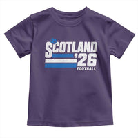 Scotland Football Fan Toddler T Shirt Scottish Soccer Supporter Scottish Flag 2026