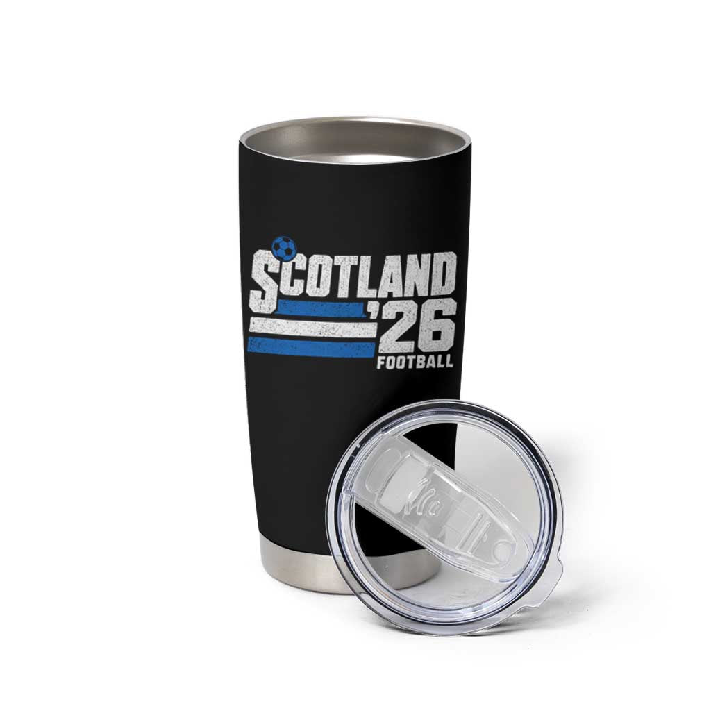 Scotland Football Fan Tumbler Cup Scottish Soccer Supporter Scottish Flag 2026