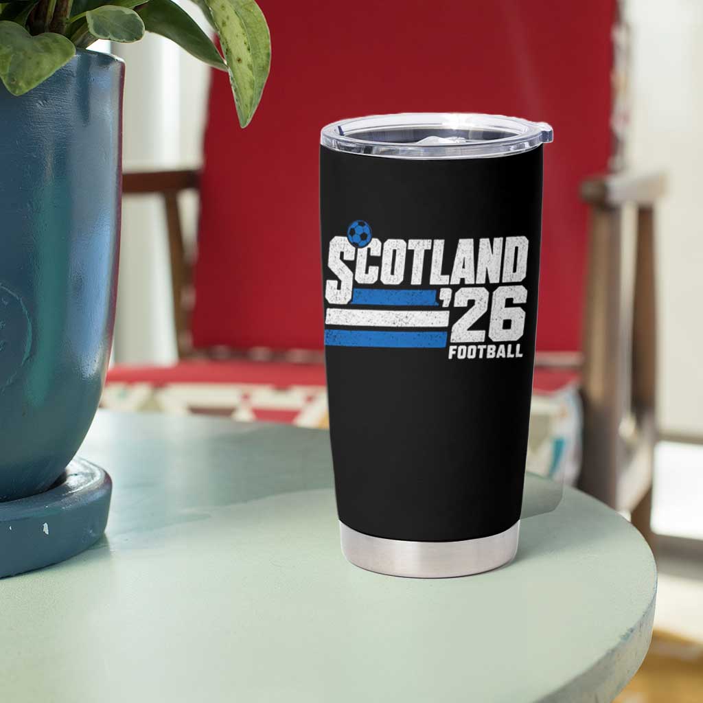 Scotland Football Fan Tumbler Cup Scottish Soccer Supporter Scottish Flag 2026