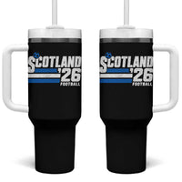 Scotland Football Fan Tumbler With Handle Scottish Soccer Supporter Scottish Flag 2026