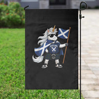 Funny Scotland Unicorn Garden Flag Cool Scottish Unicorn with Kilt Flag Scotland Pride Football Fans