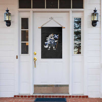 Funny Scotland Unicorn Garden Flag Cool Scottish Unicorn with Kilt Flag Scotland Pride Football Fans