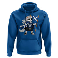 Funny Scotland Unicorn Hoodie Cool Scottish Unicorn with Kilt Flag Scotland Pride Football Fans
