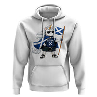 Funny Scotland Unicorn Hoodie Cool Scottish Unicorn with Kilt Flag Scotland Pride Football Fans