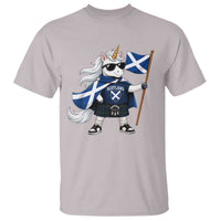 Funny Scotland Unicorn T Shirt Cool Scottish Unicorn with Kilt Flag Scotland Pride Football Fans