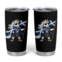 Funny Scotland Unicorn Tumbler Cup Cool Scottish Unicorn with Kilt Flag Scotland Pride Football Fans