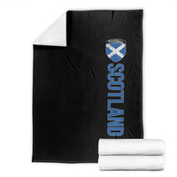 Scotland Soccer Throw Blanket Vintage SCOT Scottish Flag Graphic Football Fan