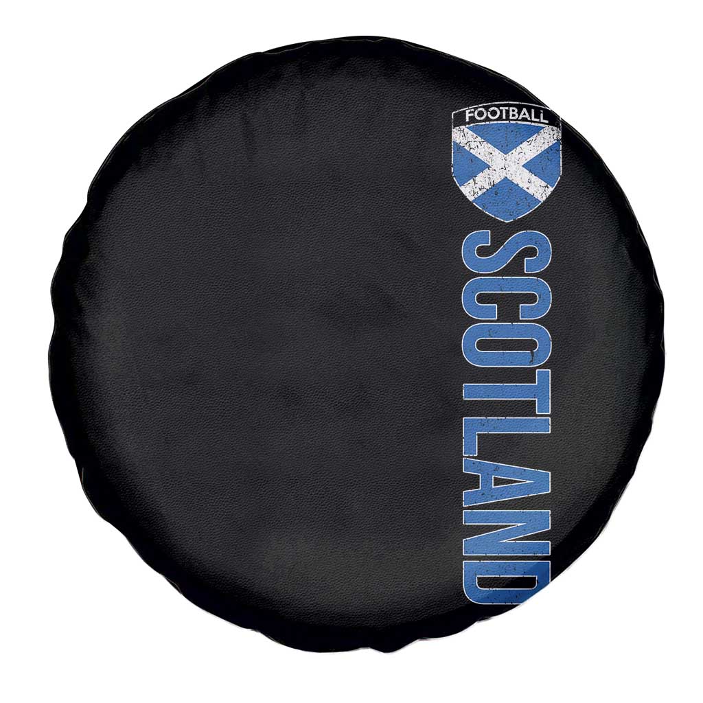 Scotland Soccer Spare Tire Cover Vintage SCOT Scottish Flag Graphic Football Fan